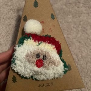 Santa socks. New!